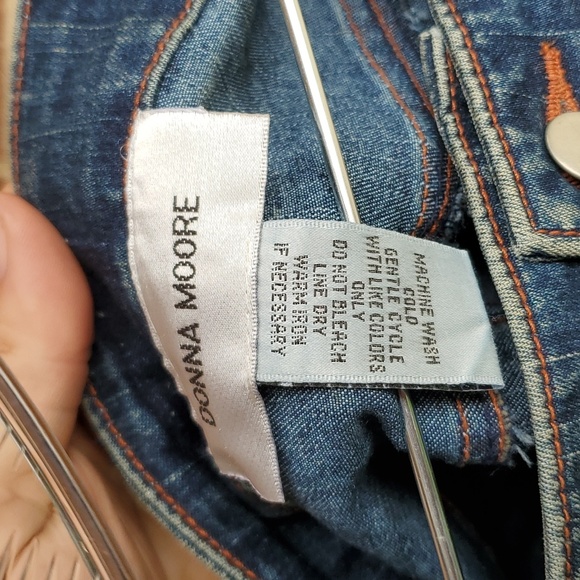 Denim/Tribal Skirt - Picture 2 of 4